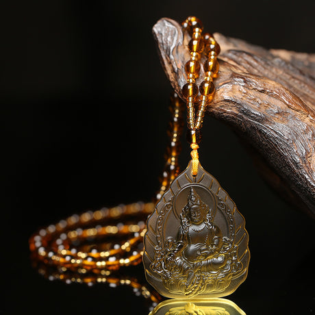 Kaiguang Topaz Goldgott des Vermögens Anhänger
