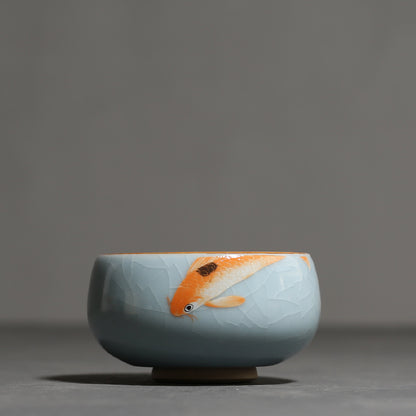 Ruyao Tianqing ceramic teacup