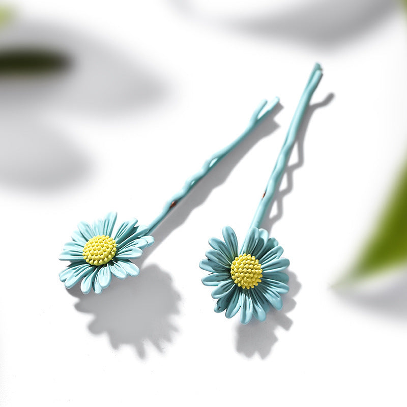 Sweet And Cute Little Daisy Hairpin Elegant And Simple