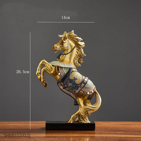 Pferd zu Erfolg dekorative Ornamente