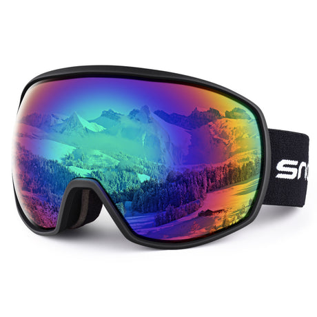 New Double-layer Anti-fog Ski Goggles Adult Mountaineering Card Myopia Ski Goggles