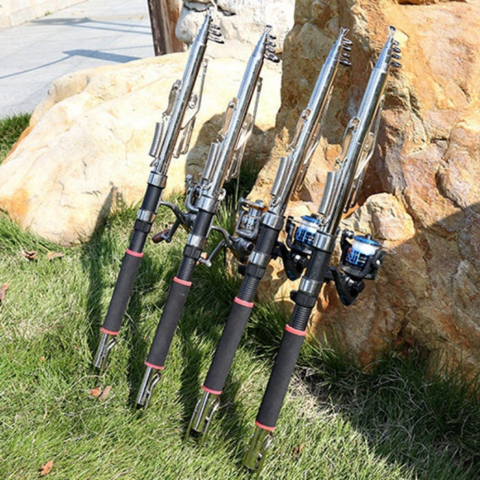 Automatic Fishing Rod Throwing Rod Set Fishing Gear
