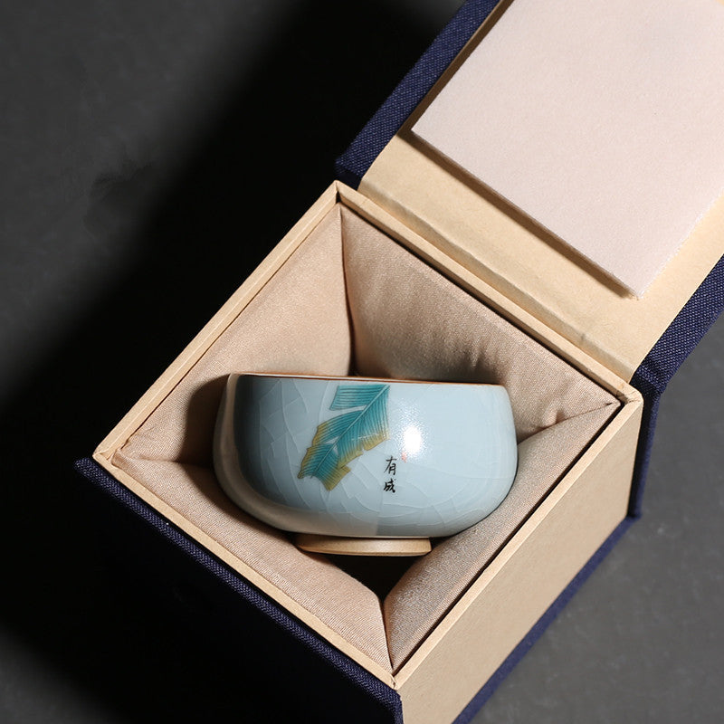 Ruyao Tianqing ceramic teacup