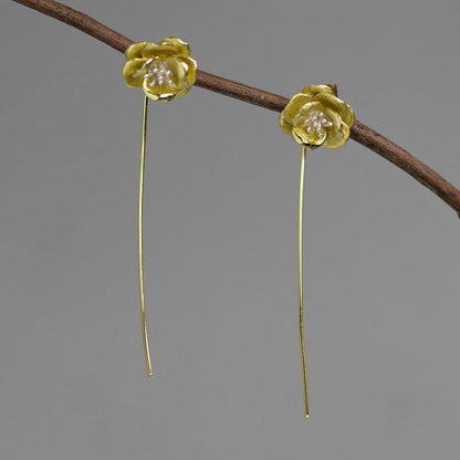 Camellia series earrings