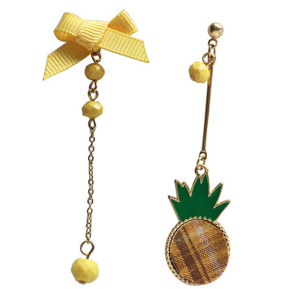 Asymmetric pineapple Earrings