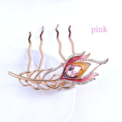 Hair accessories three-piece alloy hairpin