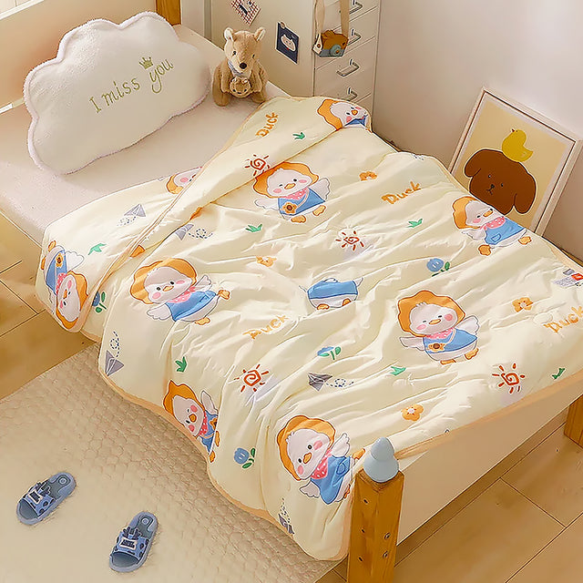 Cooling Ice Silk Summer Blanket for Kids Air Conditioning Blanket-1