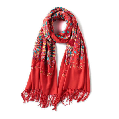 Desert travel sunscreen silk scarf