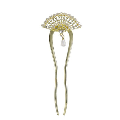 Fairy Temperamental Pearl Tassel U-shaped Hairpin High-grade Simple Tie Up The Hair