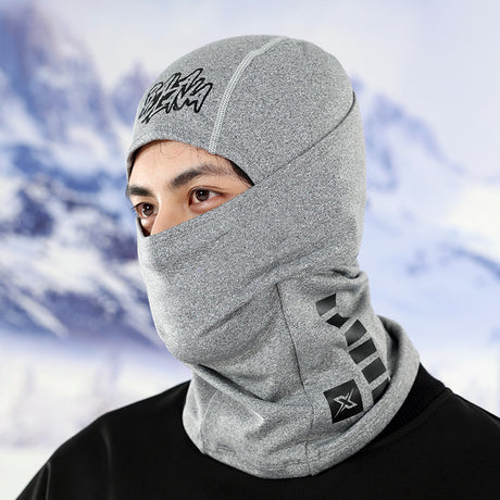 Velvet Windproof Ski Head Cover Outdoor Skiing Protective Mask