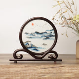 Creative Chinese Style Office Desk Handmade Embroidery Ornaments-16