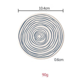 Heat Insulation Water Absorbing Cup Pad, Diatom Mud Pad