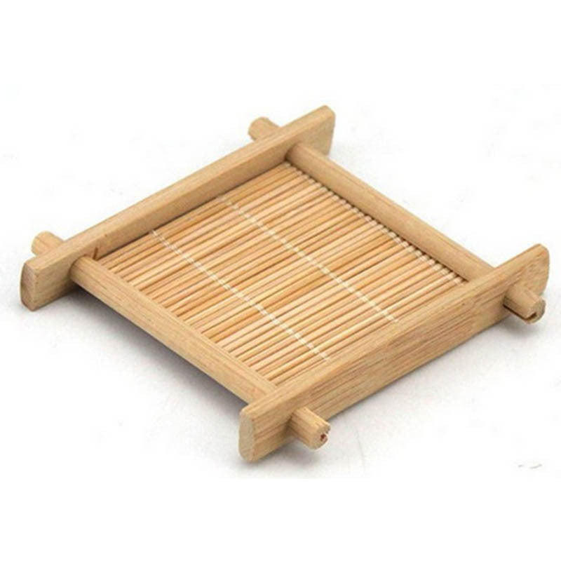 Bamboo Coasters Chinese Tea Ceremony Accessories Kung Fu Tea Coasters