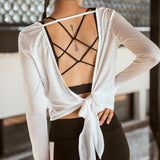 Backless Knot Yoga Clothes