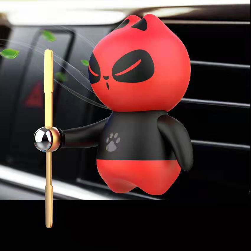 Kung Fu Panda Car Perfume Air Conditioner Vent Decoration-3