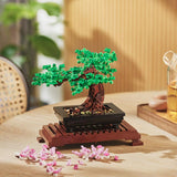 Welcome Pine Bonsai Building Blocks Difficult Splice Toys Ornaments-1