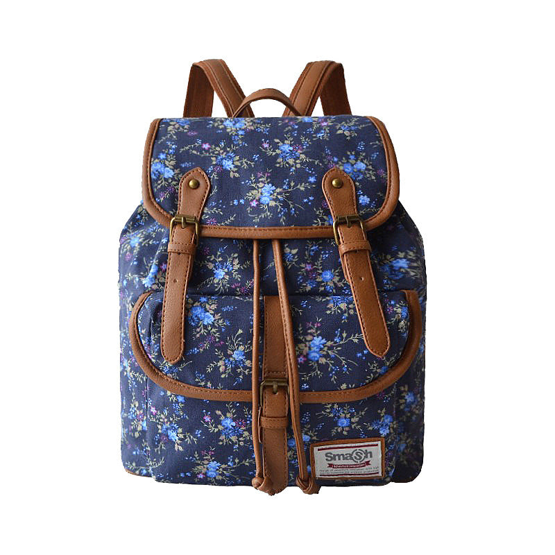 Canvas student backpack