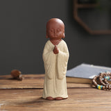 Yixing Clay Small Monk Zen Home Chinese Style Decoration Living Room