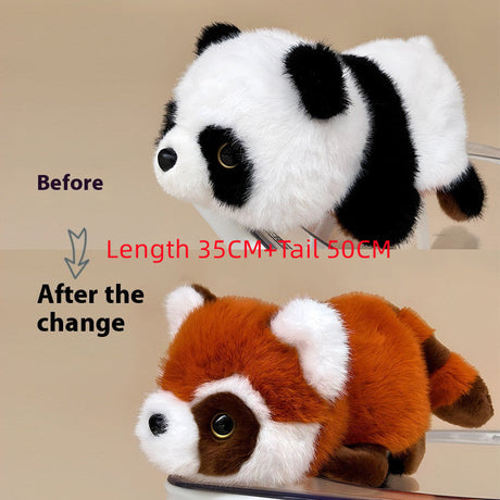 Red Panda Plush Toys Doll Children's Birthday Gift-11