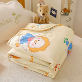 Cooling Ice Silk Summer Blanket for Kids Air Conditioning Blanket-4