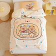 Cooling Cartoon Summer Quilt for Kids Ice Silk Blanket-5