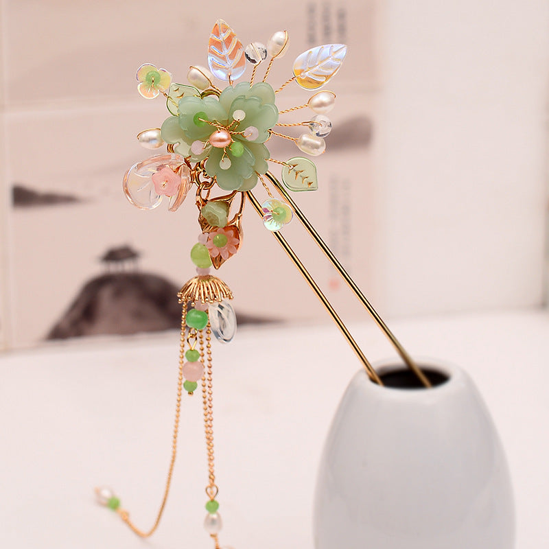 Handmade Hairpin Headdress From The Other Shore Flower Hairpin