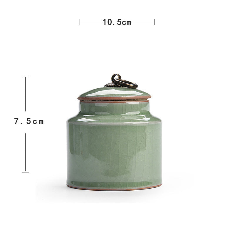 Airtight Tin Tea Box Tea Storage 