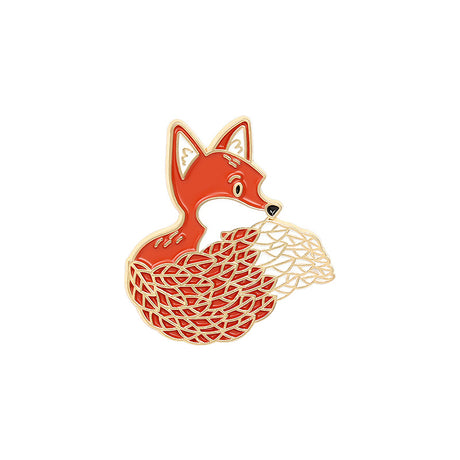 Cartoon Animal Brosche niedliche Persönlichkeitsmedaille Accessoire