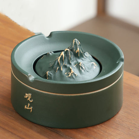 Keramik -Aschenbecher Home Schlafzimmer Schlafzimmer Büro