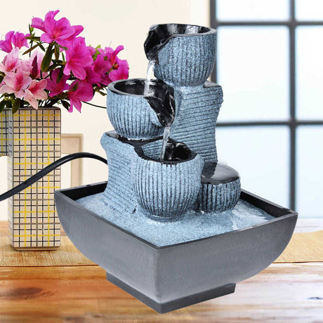 Furnishing Feng Shui Ball Water Feature Desk Top Decoration