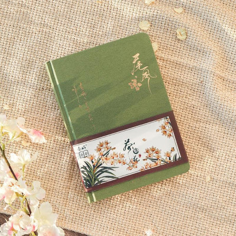 Famous Flowers Series Full Color Pages Illustrated Notebook-4