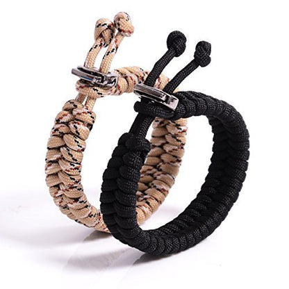 Hand-woven Seven Core Umbrella Rope Bracelet