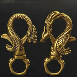 Chinese Style Copper Decoration Pure Copper Faucet Keychain