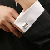 Cufflinks Carbon Fiber Cufflinks Men's Business Cufflinks