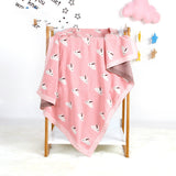 Baby Blanket Knitted Bunny Hug Blanket Baby Windproof Cover
