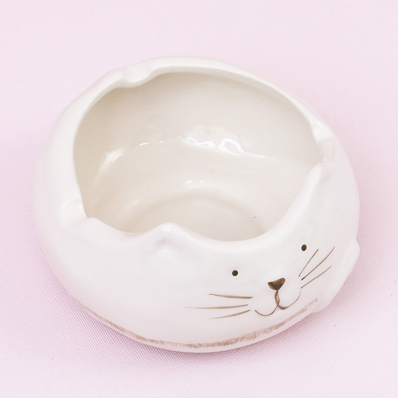 Fengou Ceramic Cartoon Ashtray