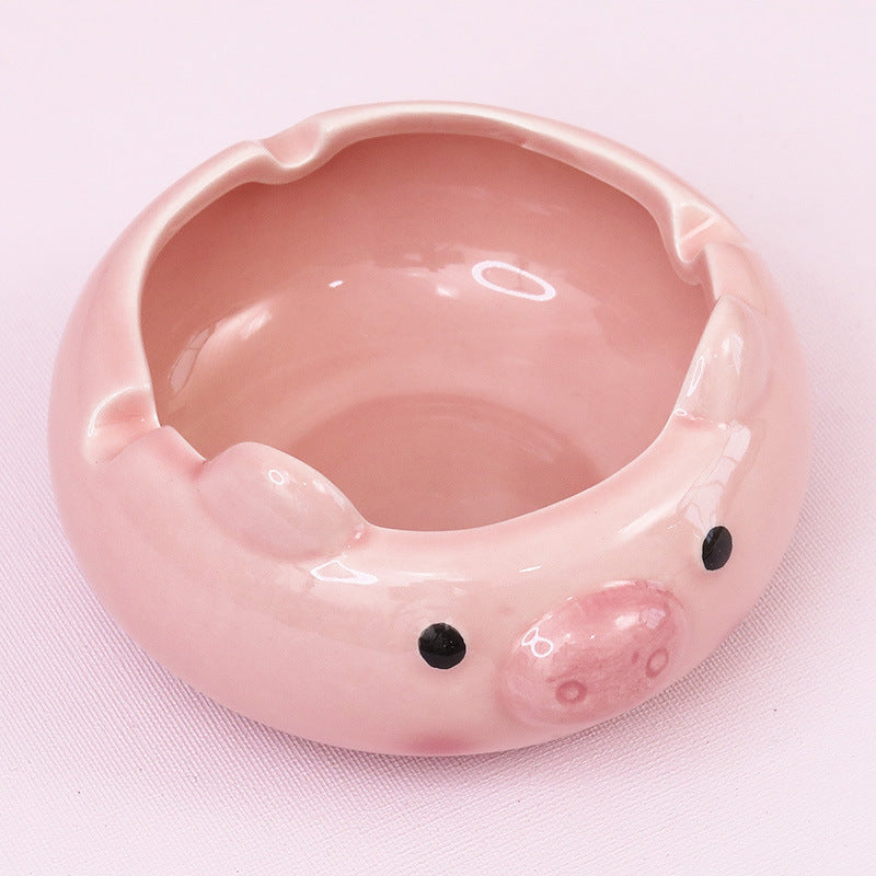 Fengou Ceramic Cartoon Ashtray