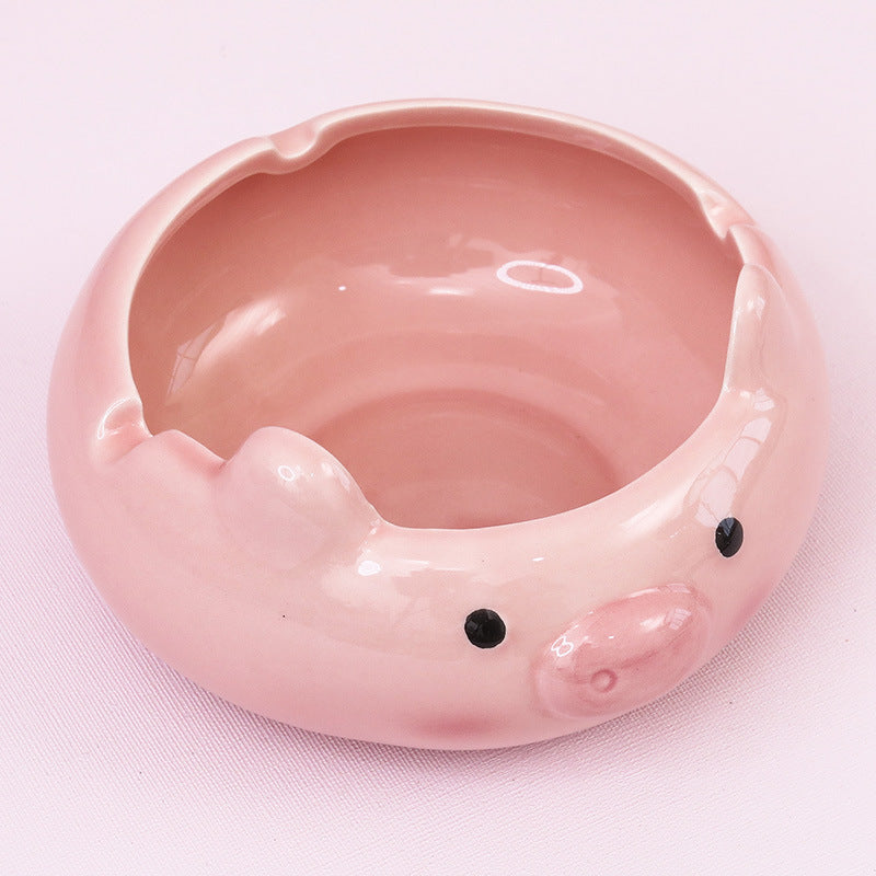 Fengou Ceramic Cartoon Ashtray