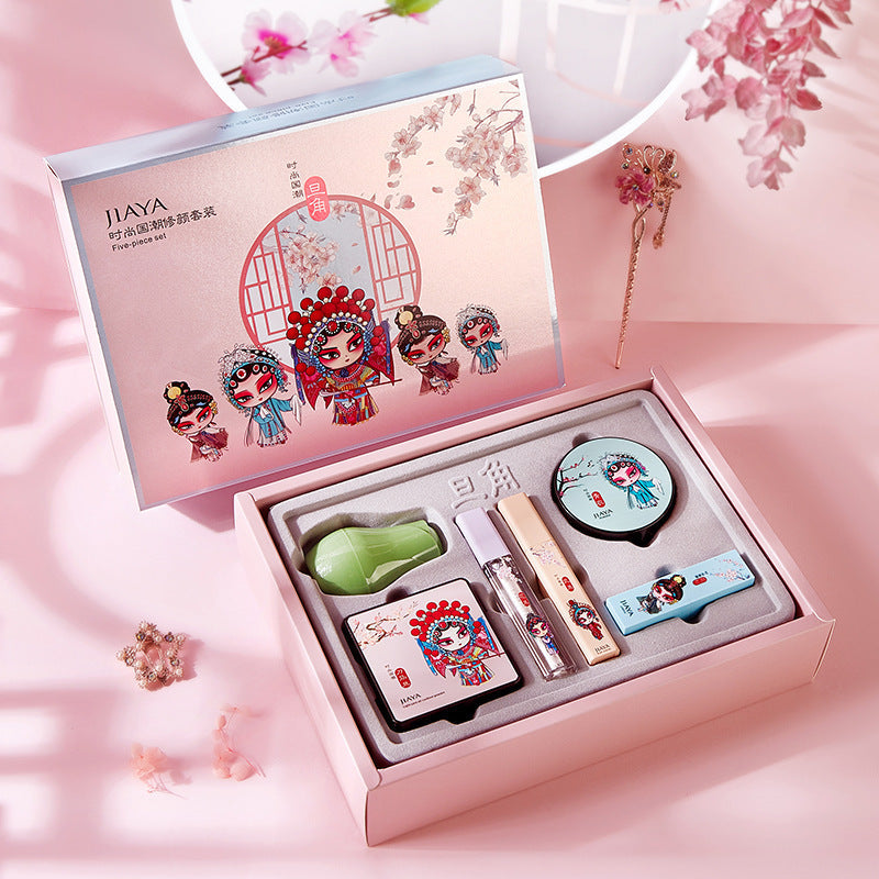 Cute Fashionable Peking Opera Dan Role Cosmetics Set Gift Box-1