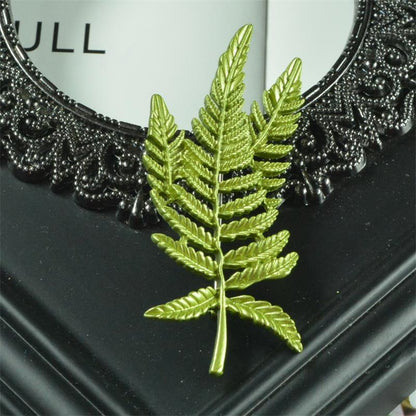 Plant Leaf Simple Temperament Brooch