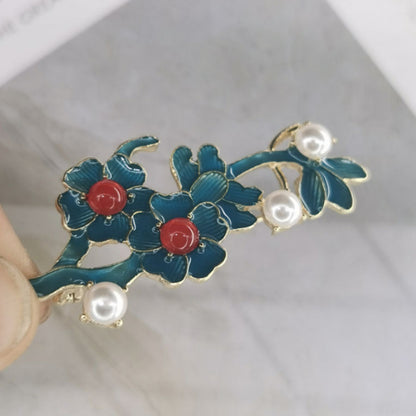 National Style Accessories Cloisonne Enamel Brooch