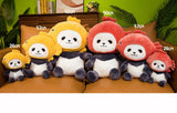 Cartoon Creative Fish Head Panda Doll Cushion-5