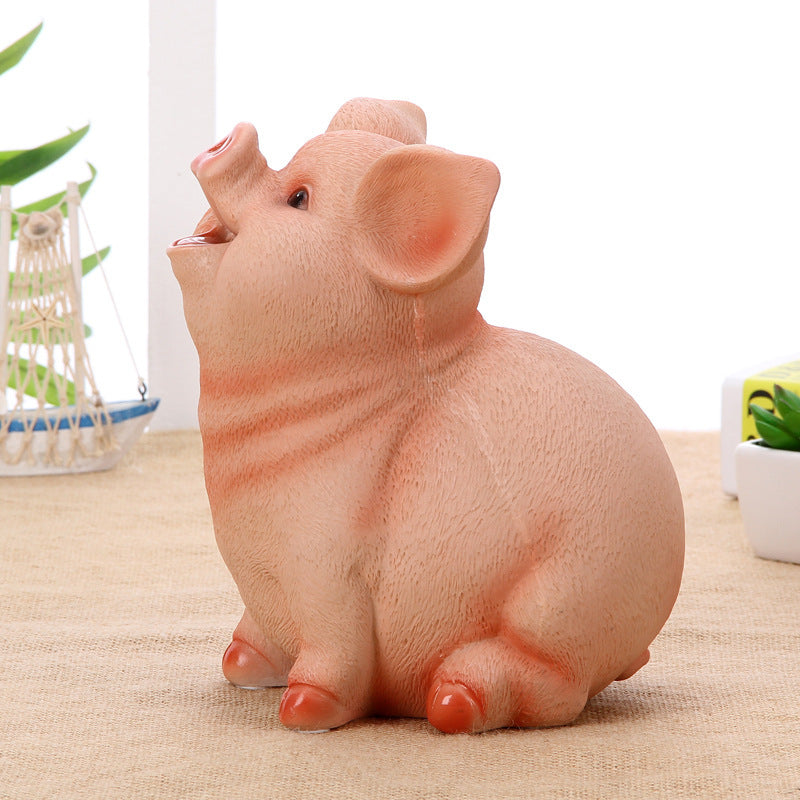 Pig Piggy Bank Children Birthday Gift Toys Cartoon Pig Shaped Coins Money Boxes