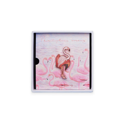 Flamingo Creative Original Brooch Luminous Badge