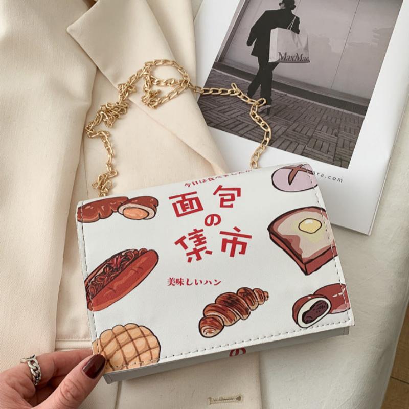 Foreign Trade Female Bag New Small Square Bag Street Trend Personality National Style Chain Messenger Bag