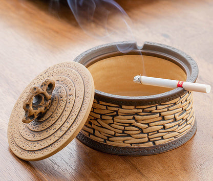 Ashtray Creative Personality Trend With Cover