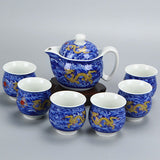 Chinese Tea Ceremony KungFu Tea Teaware Dragon Teapot Teacup Set-2