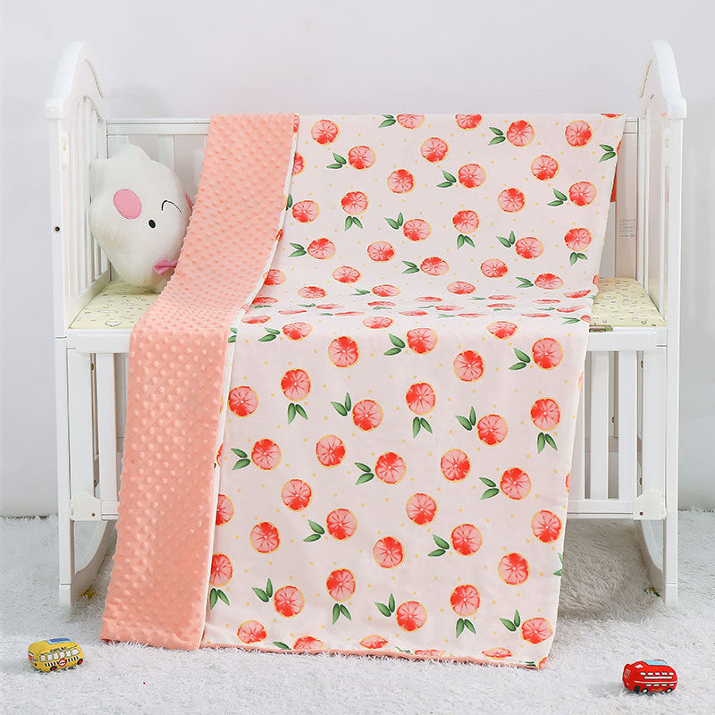 Cartoon Baby Blankets for Children to Appease Peas Blankets Strollers Blankets