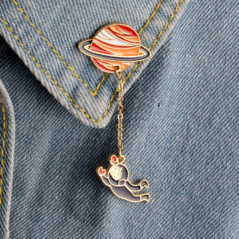 Persönlichkeit Creative Planet Serie White Rabbit Brosche Brosche