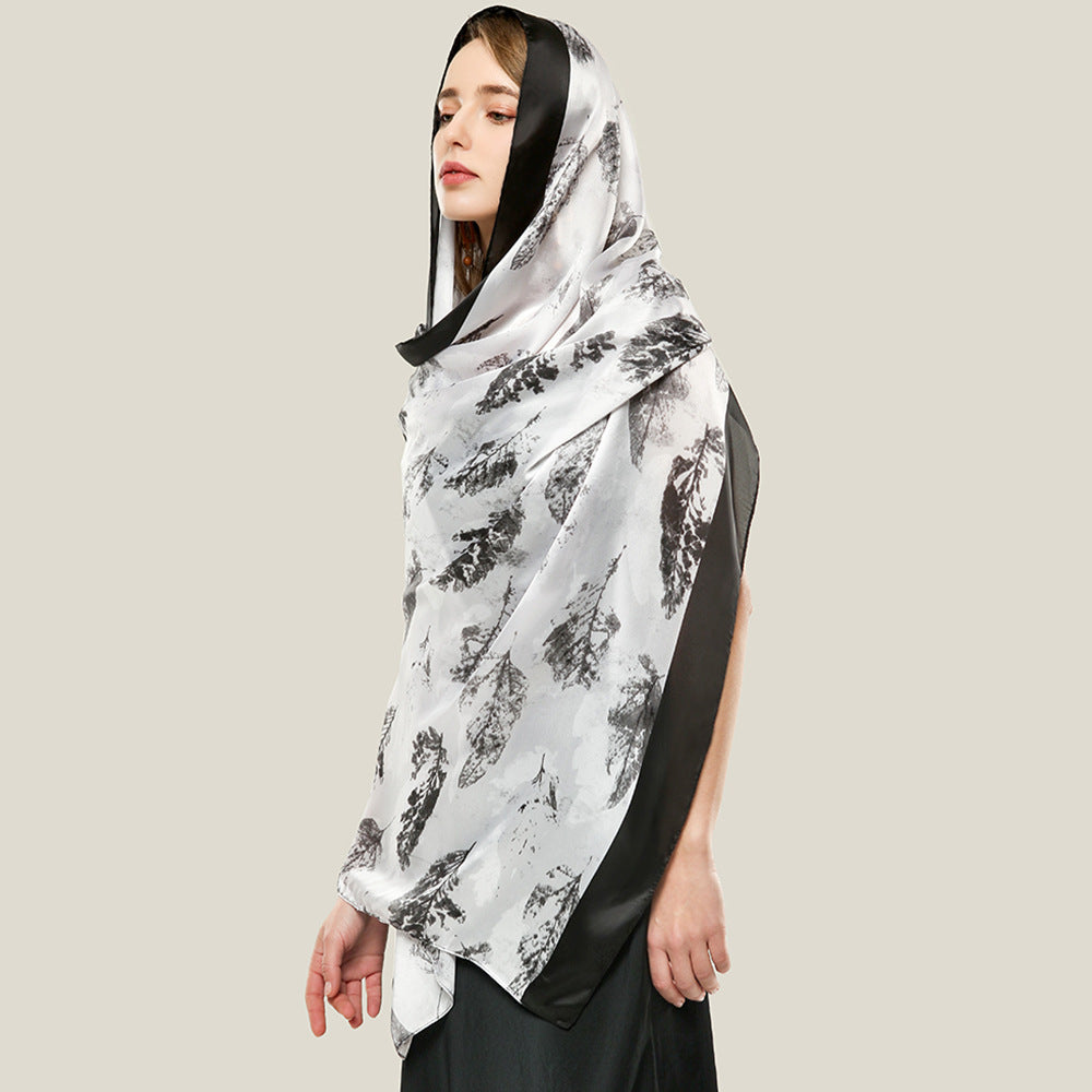 Polyester Satin Long Scarf